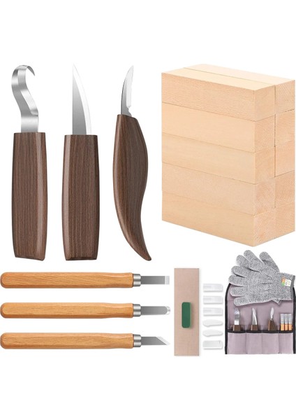 Set A 20 Adet Ahşap Oyma Araçları Keski Ağaç Işleme Kesici El Aracı Ahşap Oyma Bıçağı Dıy Ahşap Oyma Aracı Marangoz Dıy Yeni Başlayanlar Için (Yurt Dışından) fiyatları