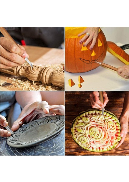 Set A 20 Adet Ahşap Oyma Araçları Keski Ağaç Işleme Kesici El Aracı Ahşap Oyma Bıçağı Dıy Ahşap Oyma Aracı Marangoz Dıy Yeni Başlayanlar Için (Yurt Dışından) fırsatları