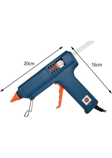 Abd Sıcak Eriyik Tutkal Tabancası Memesi ile 150 W Isı Tabancası Ayarlanabilir Yüksek Sıcaklık Tutkal Tabancası Greft Onarım Aracı 11MM Tutkal Çubuğu Ev Dıy (Yurt Dışından) modelleri
