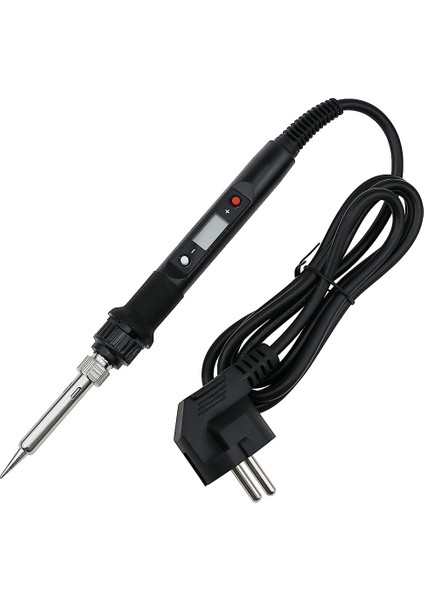 Siyah Set-3 220V Ab Tak 80W Sabit Sıcaklık Elektrikli Demir 220V 110V Dijital Ekran Lehim Sökme Tamir Tamir Kaynak Aracı Kiti (Yurt Dışından)