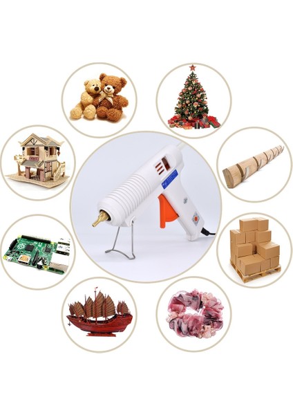 100W Abd 150W 100W Sıcak Tutkal Tabancası Sıcaklık Kontrol Termostatı ile 5 Ücretsiz Tutkal Çubukları Ev Dıy Endüstriyel Üretim Için (Yurt Dışından) fırsatları