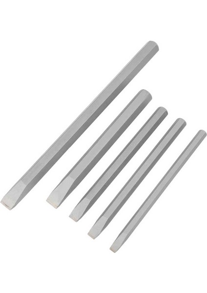 Düz Keski 5 Adet Alaşımlı Çelik Keski Seti 6-12MM Düz Şaft Çimento Matkap Keski Ahşap Çimento Tuğlaları Ağaç Işleme Oyma Bıçağı Araçları (Yurt Dışından) modelleri