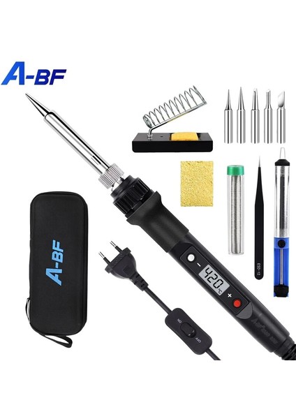 836D-OBZT7-Z Us A-Bf Elektrikli Havya Dijital Ekran Sıcaklık Kontrolü 60W Hassas Teknoloji Hızlı Sıcaklık Artışı 180°C~480°C (Yurt Dışından)
