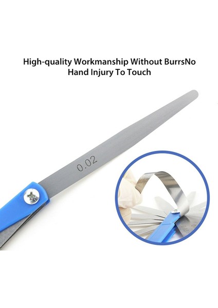 100MM Filer Ölçer Ölçümü 0 02-1mm Dolgu Mastarı Ayarlanabilir (Yurt Dışından) fırsatları