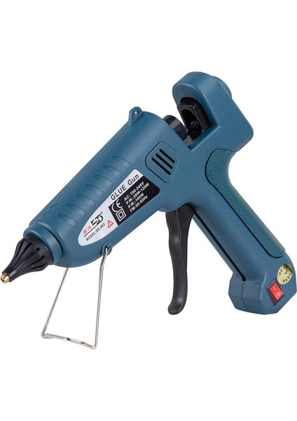 10 Adet Tutkal Çubuğu 100W Sıcak Tutkal Tabancası Anahtarı ile 11MM Tutkal Çubuğu Mini Endüstriyel Yapıştırıcı Sıcak Tabanca Elektrikli Isı Sıcaklığı Tabancası Tamir Aracı (Yurt Dışından)