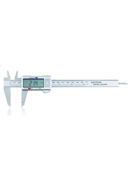 Gümüş Dijital Sürmeli Kumpaslar 0-150MM LCD Elektronik Kumpas Karbon Fiber Ölçer Yükseklik Ölçüm Araçları Aletleri Mikrometre (Yurt Dışından)