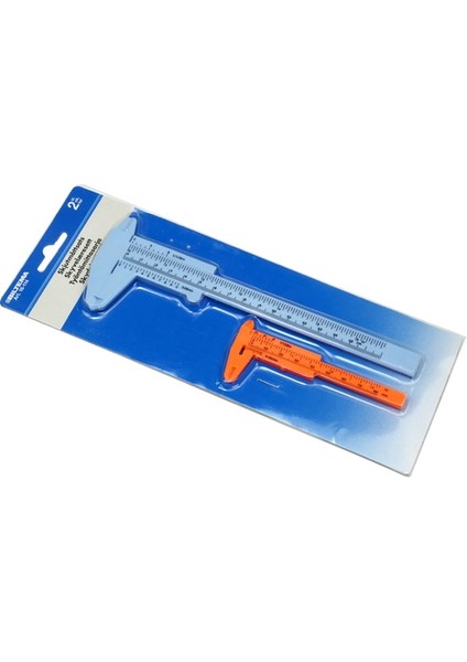 Mavi 2 Adet Set Dıy Aracı Ağaç Işleme Metal Işleme Sıhhi Tesisat Modeli Yapımı 80MM 150MM Sürmeli Kumpas Diyafram Derinlik Çapı Ölçü Aracı (Yurt Dışından)