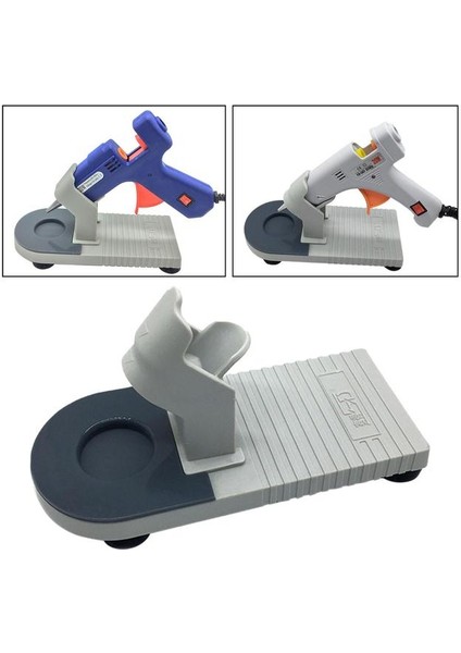 Yuvarlak Taşınabilir Sıcak Tutkal Tutucu Sıcak Tutkal Makinesi Standı Depolama Rafı Tutkal Tabanı Ev Için (Yurt Dışından)