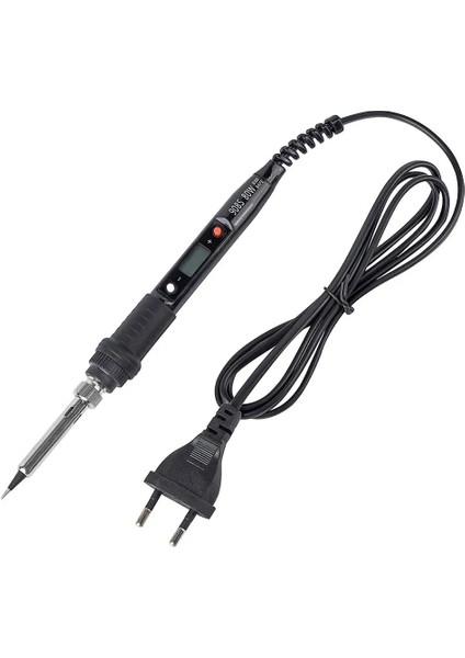 Resim Rengi 80W 110V, Ab Jcd 80W LCD Havya 220V 110V Ayarlanabilir Sıcaklık Kaynak Lehim Onarım Aracı Seramik Isı Havya Ipuçları Kitleri (Yurt Dışından)