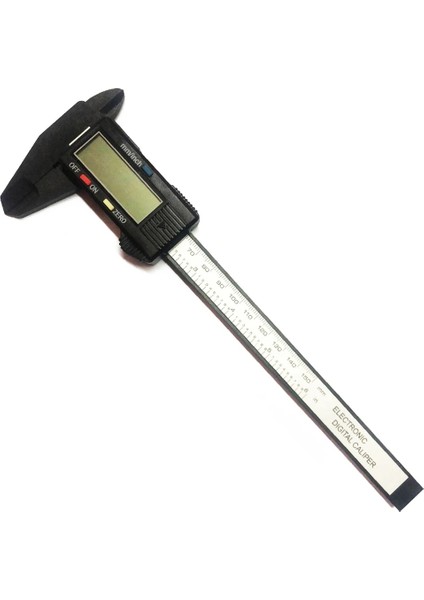 Siyah Dijital Sürmeli Kumpaslar 100/150MM LCD Elektronik Plastik Karbon Fiber Ölçer Yükseklik Ölçüm Aletleri Mikrometre (Yurt Dışından) modelleri
