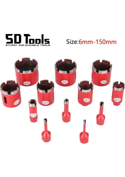 50MM M14 Mermer Delik Açıcı Sinterleme Karot Ucu Elmas Delik Testere Matkap Ucu Granit Tuğla Kiremit Seramik Beton Taş Delme Aracı (Yurt Dışından)