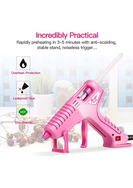JQ8835B A-Bf Sıcak Tutkal Tabancası Silikon Tabanca 7MM/11MM Endüstriyel Sınıf Ev Dıy Mini Silahlar El Tamir Güç Aracı 60W 100V-240V (Yurt Dışından) modelleri