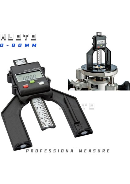 3kyes Dijital Derinlik Ölçer Dijital Diş Derinliği Ölçer LCD Manyetik Kendi Kendine Ayakta Açıklık 80MM El Yönlendiriciler Yükseklik Ölçer (Yurt Dışından) fiyatları