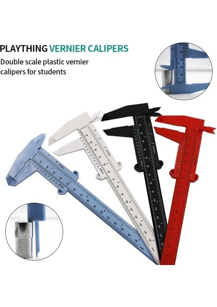0-150MM Siyah 2 0-100/150MM Çift Ölçekli Plastik Sürmeli Kumpas Cetvel Ölçme Öğrenci Kaliperleri Mini Ölçme Kaliperleri Boyut Ölçme (Yurt Dışından) fiyatları