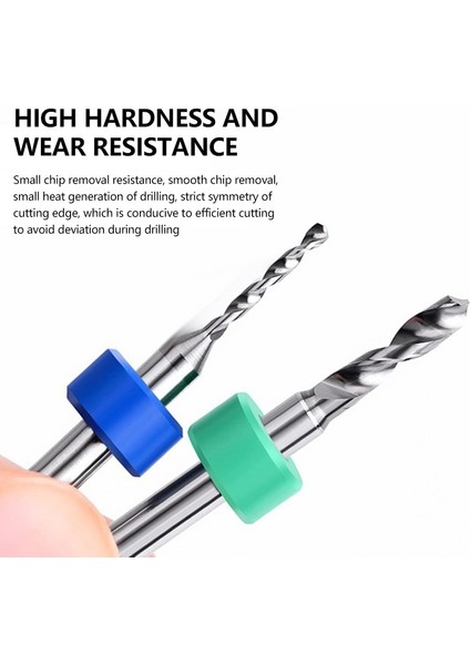 10 Adet 2.7mm Xcan 10 Adet 2.1mm Ila 3.0mm Pcb Matkap Ucu Seti Sondaj Baskı Devre Karbür Cnc Makinesi Mini Matkap Uçları (Yurt Dışından)
