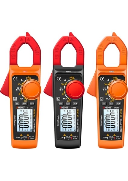 ST185 Siyah Aneng ST185 Multimetre Dijital Pens Metre 4000 Sayım True Rms 200A Ampermetre Gerilim Test Cihazı Hz Kapasite Ncv Ohm Diyot Testi (Yurt Dışından) indirimleri
