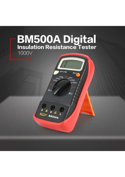 Çanta Ekle Prob Ekle Szbj BM500A 1999M Dijital Yalıtım Direnci Test Cihazı Metre Megohmmetre Megger Voltmetre LED Göstergesi 1000 V Otomatik Aralığı (Yurt Dışından) modelleri