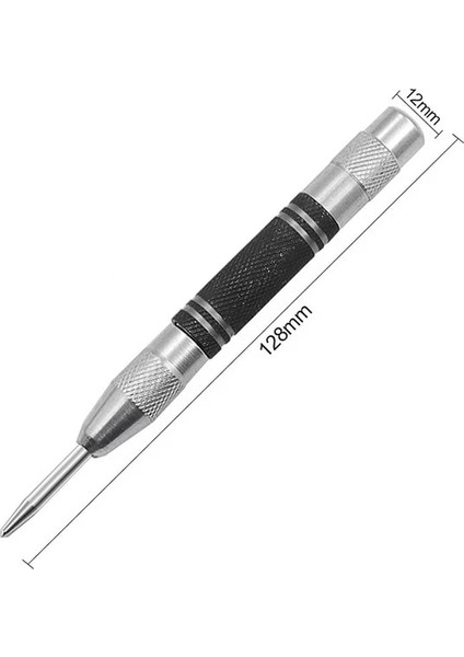 128MM Otomatik Merkezi Punch Yaylı Bulucu Ağaç Işleme Metal Matkap Ayarlanabilir Kerner Merkezi Pin Basın Dent Marker El Aletleri (Yurt Dışından)