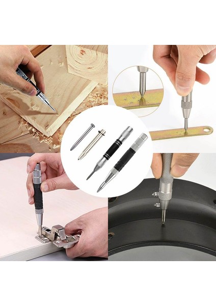 128MM Otomatik Merkezi Punch Yaylı Bulucu Ağaç Işleme Metal Matkap Ayarlanabilir Kerner Merkezi Pin Basın Dent Marker El Aletleri (Yurt Dışından) indirimleri