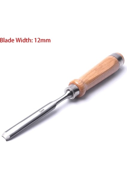 12MM Krom Vanadyum Steelcarpenter Yarım Yuvarlak Ağaç Işleme Keski Seti Ahşap Oyma Oyma Aracı Keskiler (Yurt Dışından)