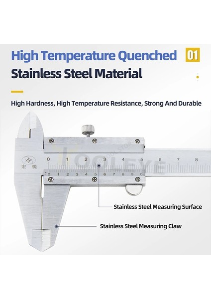 Kutu Kadranlı Kumpas Sürmeli Kumpas Çelik Ölçer Metal Kumpaslar Ölçüm Aletleri Marangoz Aletleri Pakometre Profesyonel Pakimetre Derinlik Cetveli (Yurt Dışından) fırsatları