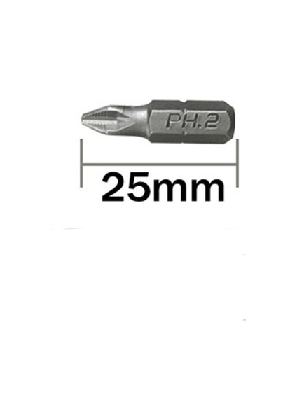 25 Altıgen Altıgen Şaft Manyetik Kaymaz Uzun Erişimli Elektrikli Tornavida 25-150MM Uçları Hassas Ph2 Tek Phillips/çapraz Kafa Elektrikli El Aletleri (Yurt Dışından)