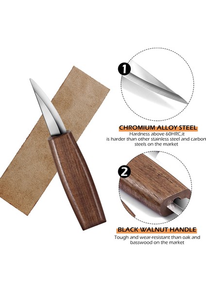 B 5 Adet Keski Oyma Bıçağı Gravür Dıy El Ahşap Oyma Araçları Ahşap Oyma Kesici Bıçaklar Soyma Ağaç Işleme Kaşık El Işçisi (Yurt Dışından) fiyatları