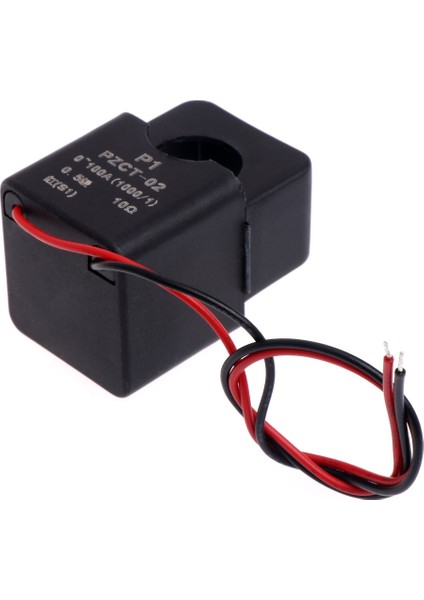 Siyah Pzct-02 Bölünmüş Çekirdek Akım Trafosu Bobin Sensörü 100A Amp Enerji Ölçer Ölçme Bina Elektrik Tüketimi (Yurt Dışından) modelleri