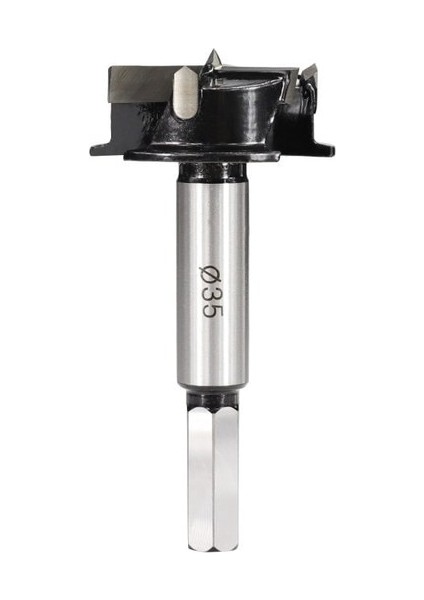 35MM Xcan Forstner Matkap Ucu 35MM 3 Flüt Karbür Ucu Ahşap Burgu Kesici Ağaç Işleme Delik Testere Kesici Elektrikli El Aletleri Matkap Uçları (Yurt Dışından)