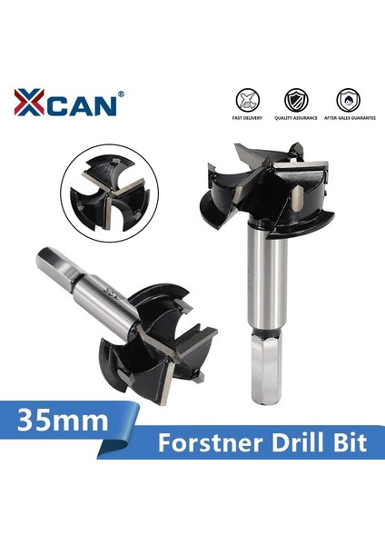 35MM Xcan Forstner Matkap Ucu 35MM 3 Flüt Karbür Ucu Ahşap Burgu Kesici Ağaç Işleme Delik Testere Kesici Elektrikli El Aletleri Matkap Uçları (Yurt Dışından) fiyatları