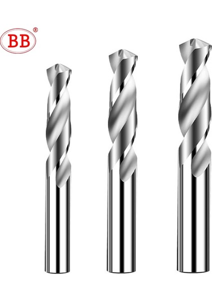 BB2055-TISIN 9.5mm, Yuvarlak Bb Katı Karbür Bükme Matkap 5MM~11.95MM Paralel Şaft Genel Saplama Cnc Delme Metal Çelik Demir Delik Iki Ondalık Basamak (Yurt Dışından) modelleri