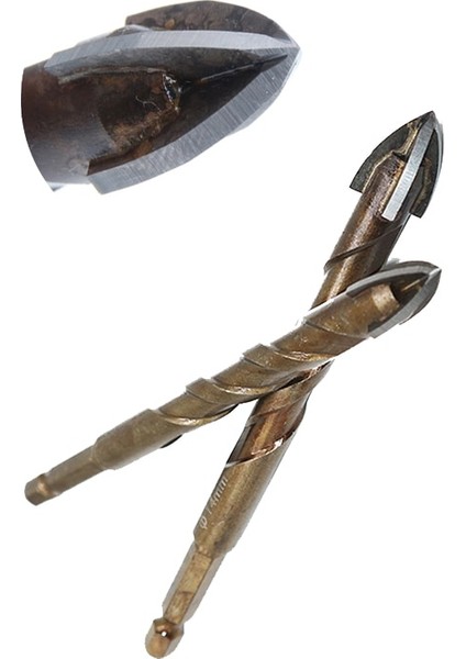 7mm Cam Matkap Uçları Justınlau 3-12MM Çapraz Hex Kiremit Matkap Uçları Cam Seramik Beton Delik Açıcı Tuğla Sert Alaşım Üçgen Bit Araç Kiti Için Set (Yurt Dışından) indirimleri