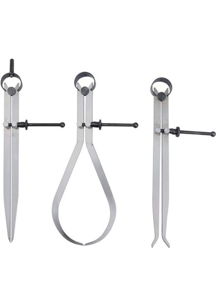 4 Inç 3 Adet 3 Adet 4/6/8 Inç Bahar Iç Dış Bölücü Kaliper Seti Ölçüleri 8 Inç Makinist Araçları (Yurt Dışından) fiyatları