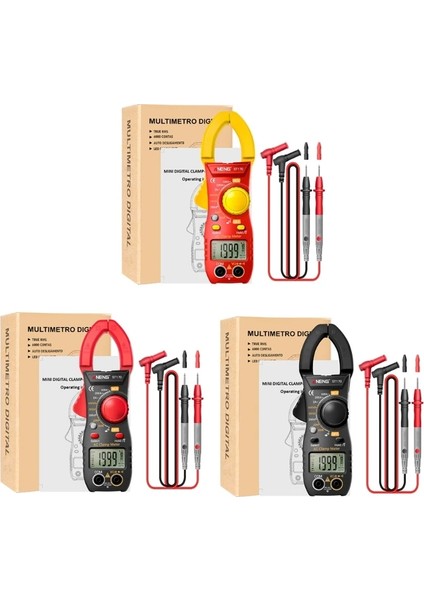 Siyah 69HF Yüksek Doğruluk Pens Metre Amp Metre True Rms Multimetre Otomatik Değişen Volt Test Cihazı (Yurt Dışından) modelleri