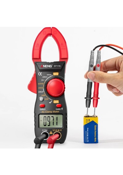 Siyah 69HF Yüksek Doğruluk Pens Metre Amp Metre True Rms Multimetre Otomatik Değişen Volt Test Cihazı (Yurt Dışından) fırsatları