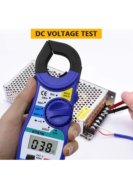 Dijital Pens Metre Multimetre Gerilim Test Cihazı Ac / Dc Gerilimi Ölçer Ac Akım Direnci Veri Tutma ile Süreklilik Diyotu (Yurt Dışından)