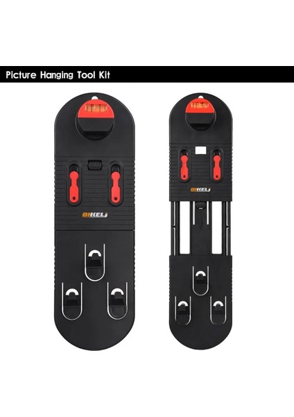 Bir Fotoğraf Çerçevesi Seviye Cetvel Resim Çerçevesi Asılı Aracı Dıy Fotoğraf Çerçevesi Seviye Cetvel Resim Çerçevesi Askı Kancaları Kolay Kolu Pic Askı (Yurt Dışından) fiyatları