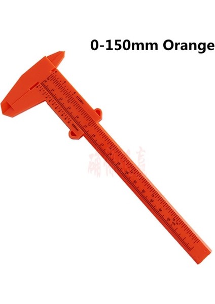 150MM Turuncu 1 Adet Dıy Ölçü Aracı Ağaç Işleme Metal Işleme Sıhhi Tesisat Modeli Yapımı 150MM Sürmeli Kumpas Diyafram Derinlik Çapı Ölçü Aracı (Yurt Dışından)