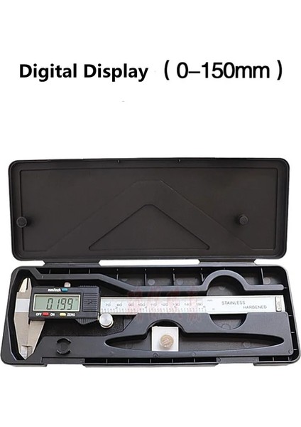 150MM Turuncu 1 Adet Dıy Ölçü Aracı Ağaç Işleme Metal Işleme Sıhhi Tesisat Modeli Yapımı 150MM Sürmeli Kumpas Diyafram Derinlik Çapı Ölçü Aracı (Yurt Dışından)