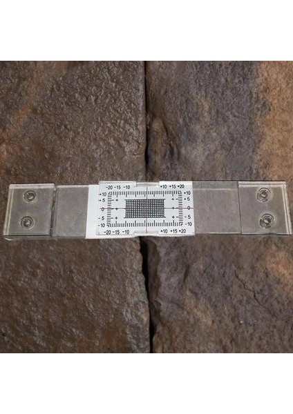 Çatlak Göstergesi Monitörü Bina Duvarı Standart Çatlak Monitörü Standart ve Köşe Çatlakları Için Anlatımlı Çatlak Ölçme Aleti (Yurt Dışından) fiyatları