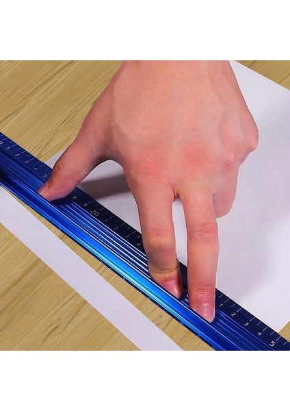 80 cm 30 CM-100 cm Alüminyum Alaşımlı Koruyucu Cetvel Yüksek Hassasiyetli Kaymaz Kalınlaşmış Çelik Cetvel Ölçme Mühendisleri Çizim Aracı (Yurt Dışından) fiyatları