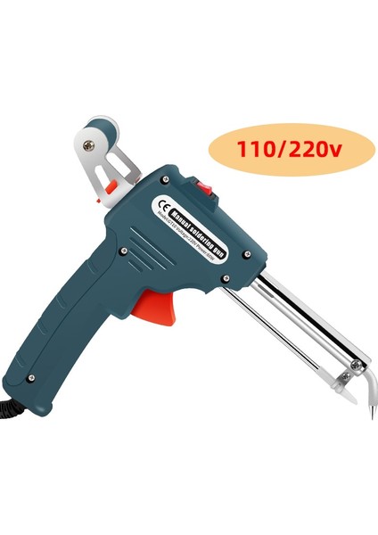 Sarı Harici Isı 220V, Ab Elektrikli Havya 110V/220V 60W Abd/euplug Manuel Lehimleme Tabancası Harici Dahili Isıtma Otomatik Teneke Tabancası Araçları Gönder (Yurt Dışından)
