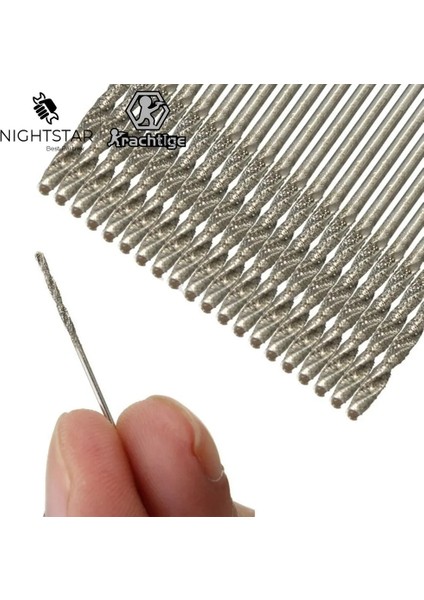 10 Adet 3mm 10 Adet 1mm 2mm 3mm Elmas Kaplı Hss Uçlu Katı Uçları Matkap Büküm Matkaplar Bit Delik Testere Yeşim Işleme Araçları (Yurt Dışından)