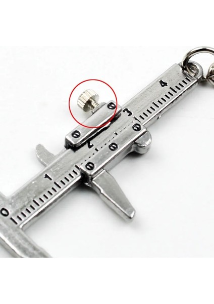 Stil 2 Taşınabilir Mini Metal Cetvel Sürmeli Kumpas Cetvel Anahtarlık Hareketli Sürmeli Kumpas Cetvel Modeli Anahtarlık Yaratıcı Hediye (Yurt Dışından) modelleri