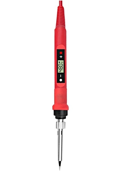 Kırmızı Ab 80W Elektrikli Dijital Havya Istasyonu 220V 110V 180-480 ℃ Sıcaklık Ayarlanabilir Kaynak Lehimleme Ipuçları Araçları Aksesuarları (Yurt Dışından)