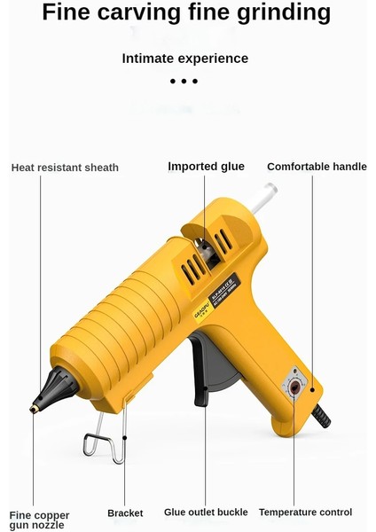 Anahtarı A Abd 200WA-300WA Sıcak Tutkal Tabancası Bakır Meme Profesyonel Ayarlanabilir Sıcaklık 11MM Tutkal Çubukları Ev Ev Dıy Araçları (Yurt Dışından) indirimleri
