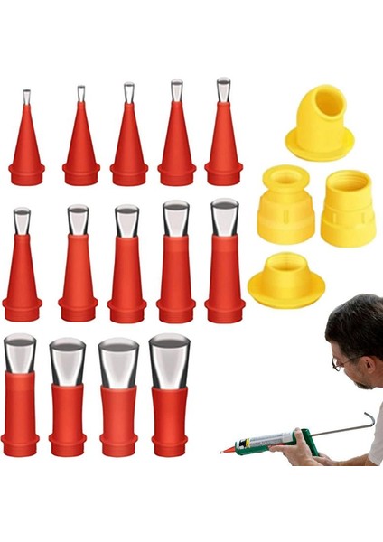 Kalafat Nozulu Paslanmaz Çelik Kalafat Nozulu Tabanlı Aplikatörler Kalafat Sonlandırıcı Mastik Bitirme Aracı Mutfak Banyo Için (Yurt Dışından) fırsatları