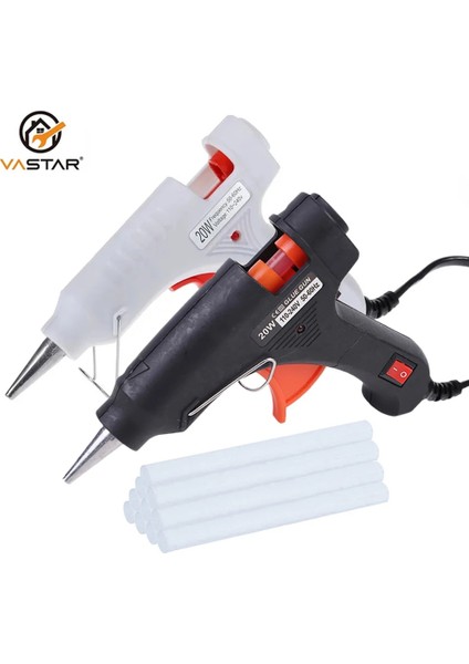 1 Adet 20W Ab Siyah 20W Sıcak Tutkal Tabancası Mini Ev Dıy Endüstriyel Silahlar Isı Sıcaklığı Termo Elektrikli Tamir Aracı Kullanımı 7mm Tutkal Çubukları (Yurt Dışından) fiyatları