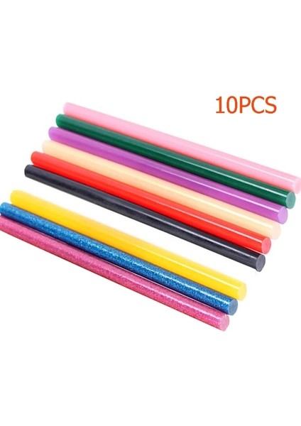 10 Adet 0.7CMX20CM B Petpig Multitool Yüksek Sıcaklık Sıcak Eriyik 40W Tutkal Tabancası Dıy Güç Aracı Kapak El Aleti Küçük Zanaat Projeleri Sıcak Tutkal Tabancası (Yurt Dışından)