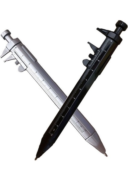 Siyah Çekirdek 1 Adet Çok Fonksiyonlu Kalem Plastik Sürmeli Kumpas 0-100MM Tükenmez Işaretleme Kalemi Ölçekli Cetvel Kalem Yaratıcı Okul Hediyeleri (Yurt Dışından) indirimleri